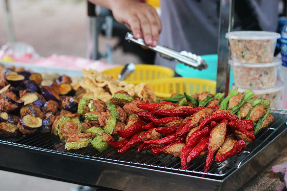 Street food vendor in Malaysia